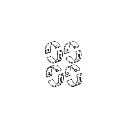 Aftermarket Bearing Set, Main Std, set of 4 A-MB179-AI